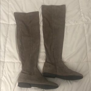 ✨Lucky Brand over the knee flat boots✨